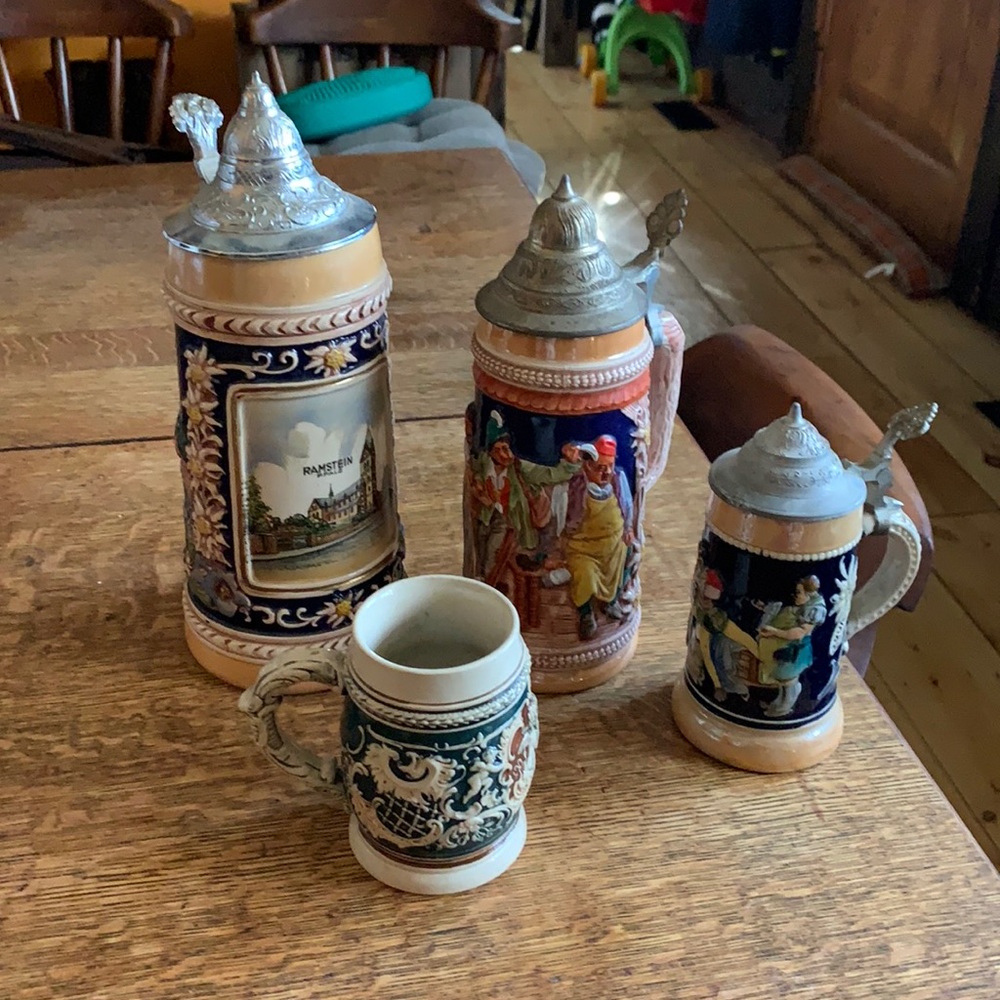 Germain Beer Steins.